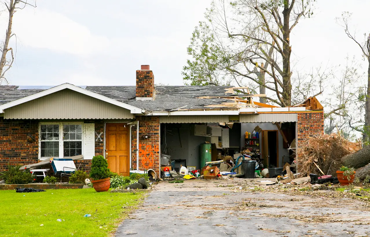 Wind and storm damage restoration